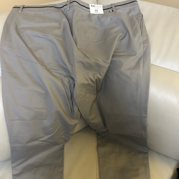 Tommy Hilfiger Gray Women's Trousers - Picture 1 of 16